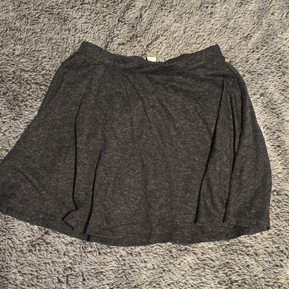 LA Hearts Charcoal Gray Skirt S